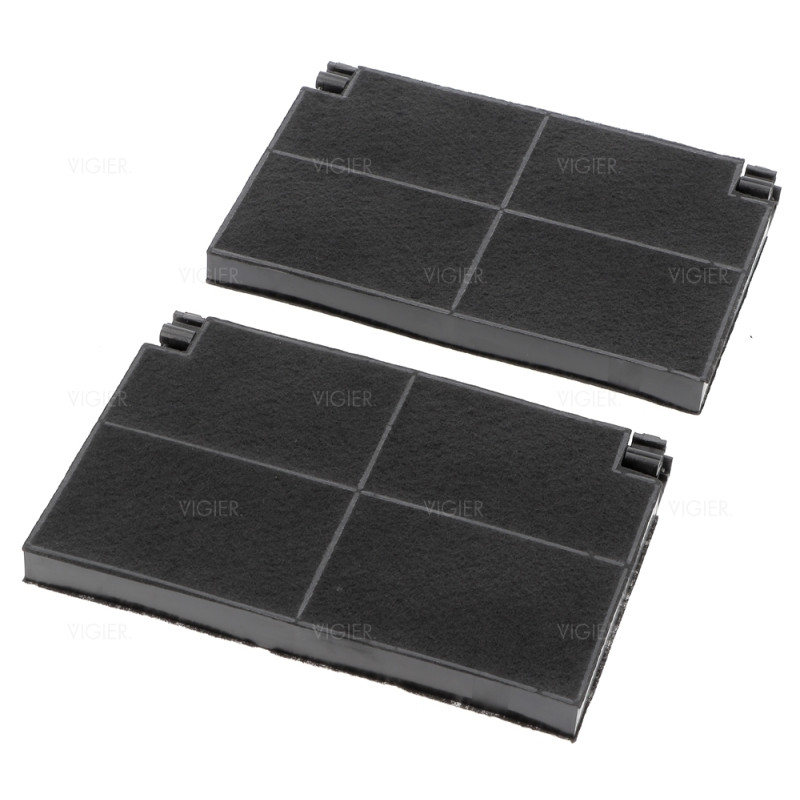 Lot de 2 filtres a charbon Hotte DE DIETRICH AH4061E1