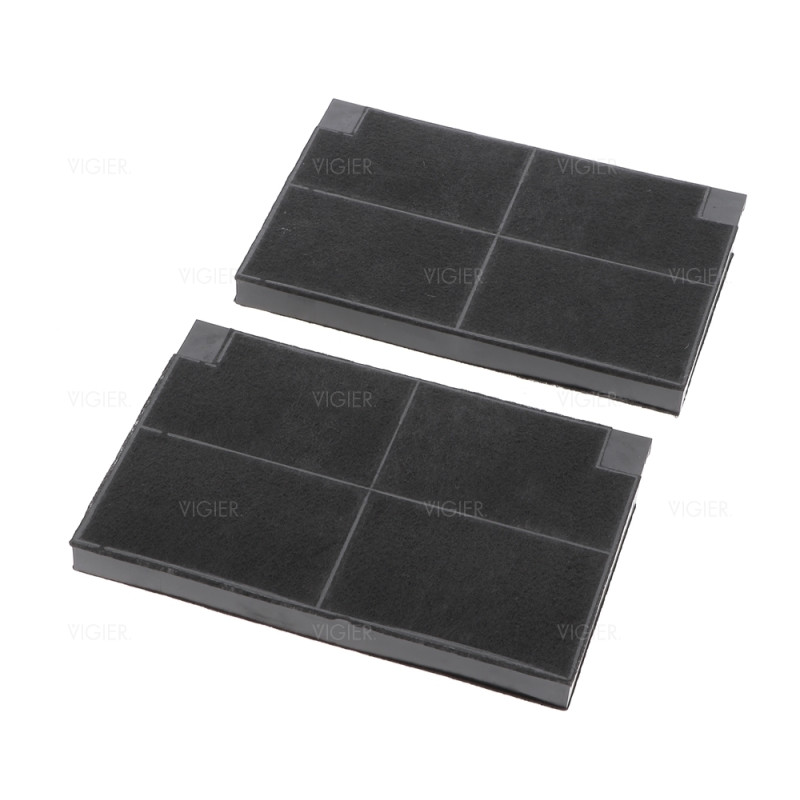 Lot de 2 filtres a charbon Hotte DE DIETRICH AH4061E1