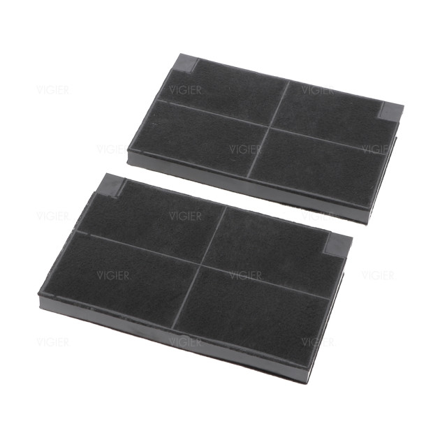 Lot de 2 filtres a charbon Hotte DE DIETRICH AH4061E1