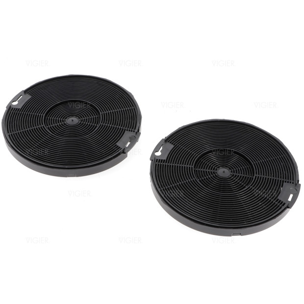 LOT DE 2 FILTRES A CHARBON HOTTE SMEG KN9X-1 KI90C KITFC155