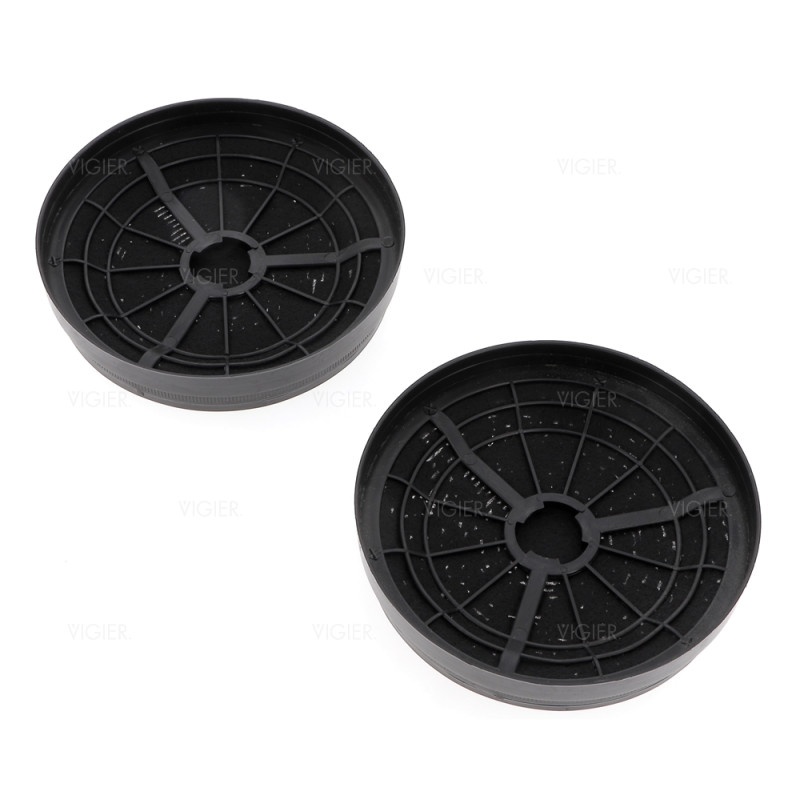 Lot de 2 filtres à charbon hotte Rosieres CF110