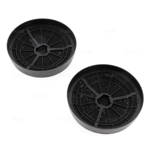 Lot de 2 filtres à charbon hotte Rosieres CF110