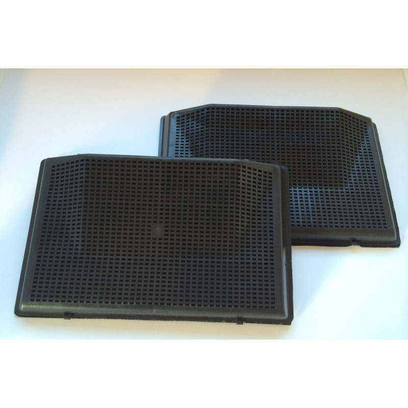 2 FILTRES A CHARBONS SCHOLTES ARISTON TYPE 37 28.5X17.5CM
