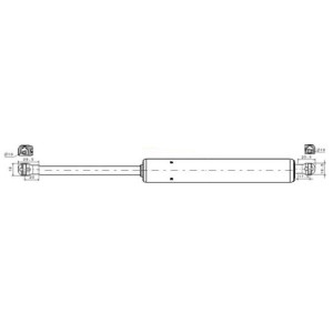 Vérin de porte relevable 200N