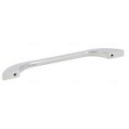 Poignee de porte acier finition inox brossé-entraxe 160mm