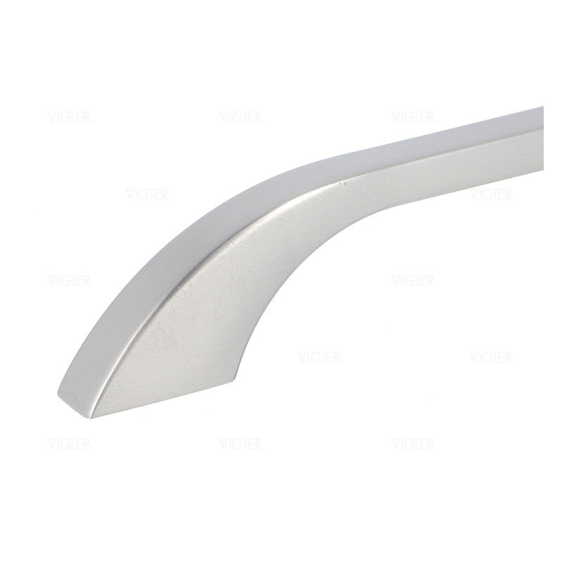 Poignee de porte acier finition inox brossé-entraxe 160mm