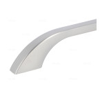 Poignee de porte acier finition inox brossé-entraxe 160mm
