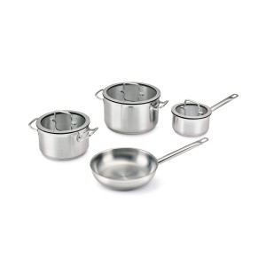 Batterie cuisine 7 pcs Hotel Downdraft-Essentials Hotte Plan