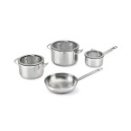 Batterie cuisine 7 pcs Hotel Downdraft-Essentials Hotte Plan