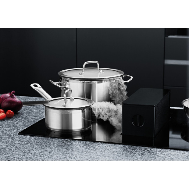 Batterie cuisine 7 pcs Hotel Downdraft-Essentials Hotte Plan