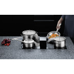 Batterie cuisine 7 pcs Hotel Downdraft-Essentials Hotte Plan