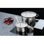 Batterie cuisine 7 pcs Hotel Downdraft-Essentials Hotte Plan