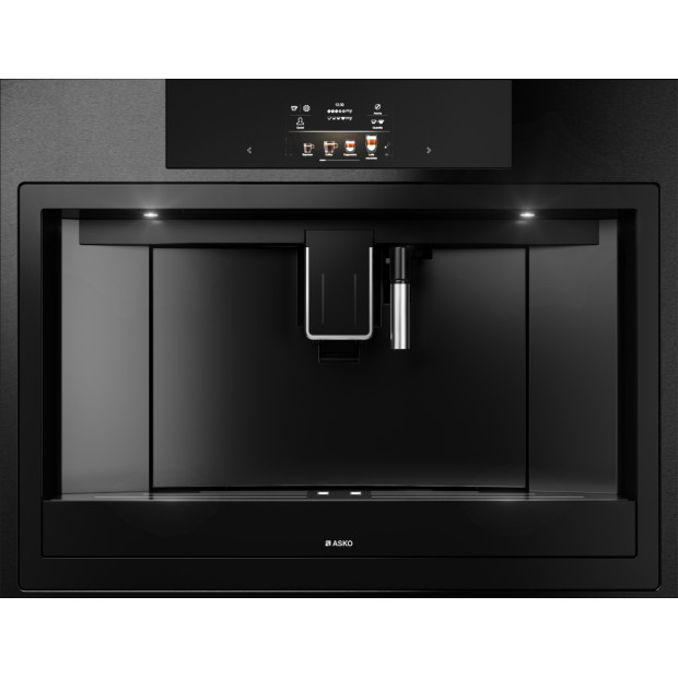 Machine a café intégré Craft Black Steel 45cm Asko CM8477B