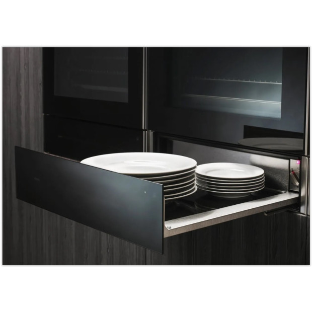 Tiroir chauffant 14cm Craft noir Asko ODW8127A
