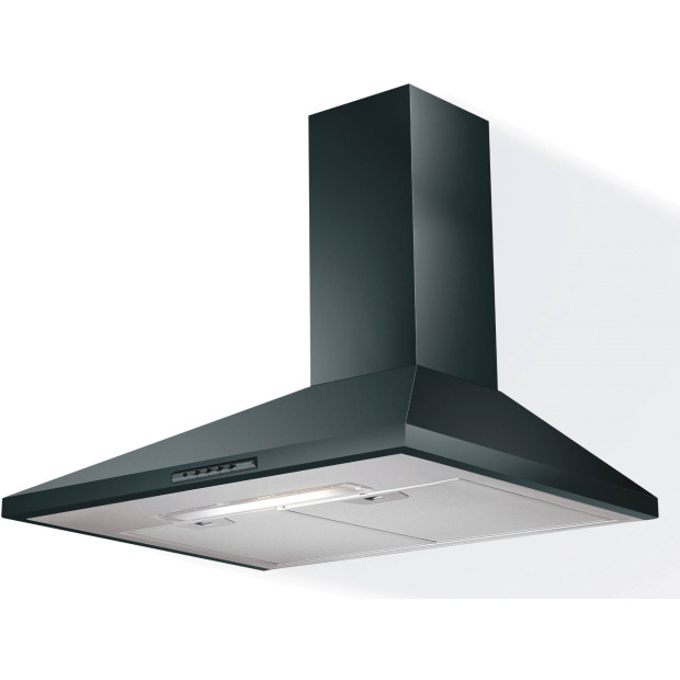 Hotte murale pyramidale noir 60cm Faber 5605298