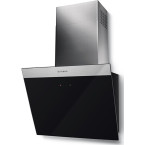 Hotte murale inclinée verre noir 60cm Faber 5816717