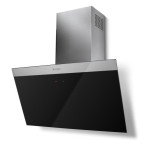 Hotte murale inclinée verre noir 80cm Faber 5816724
