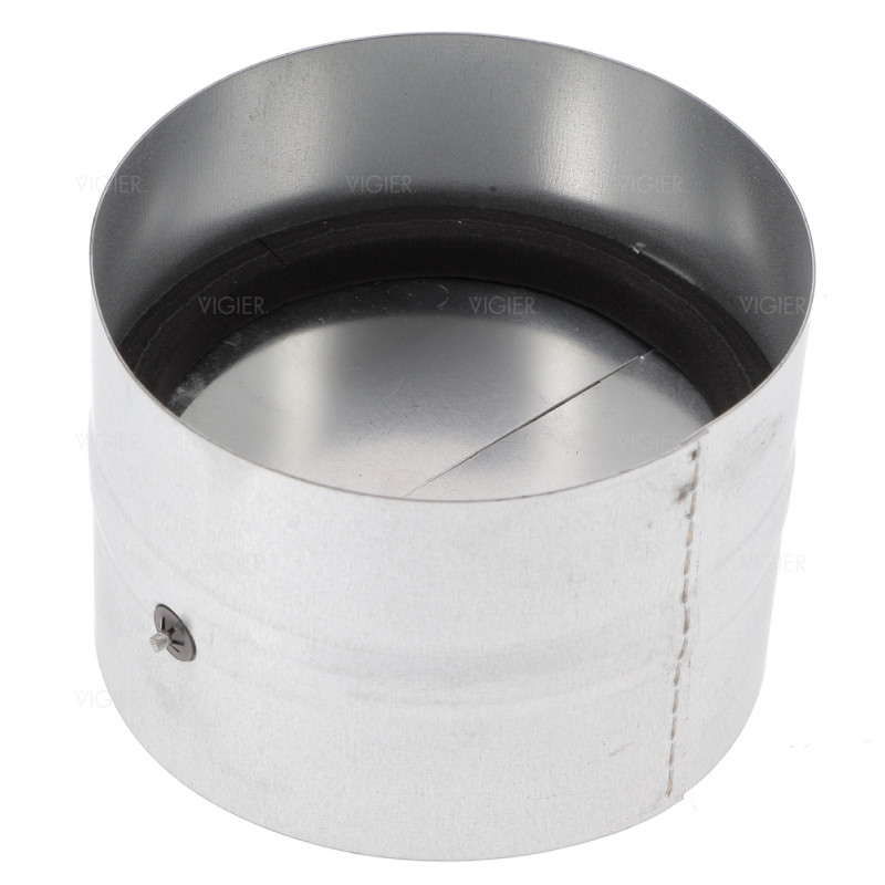 Clapet anti-retour universel 125mm en acier pour Hotte