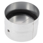 Clapet anti-retour universel 125mm en acier pour Hotte