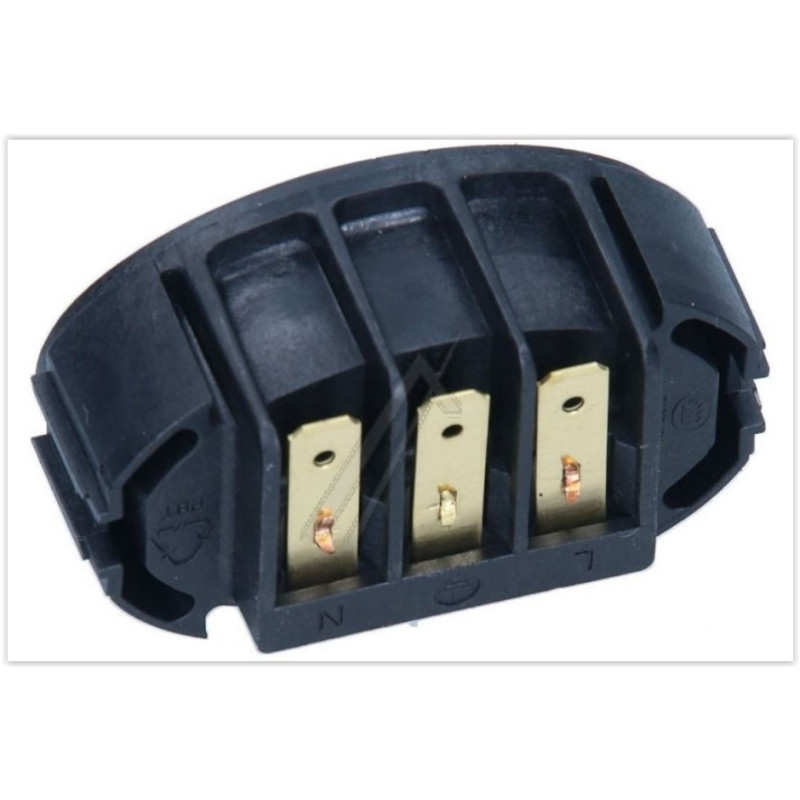 Prise 3 poles réservoir eau four vapeur Miele 8219560