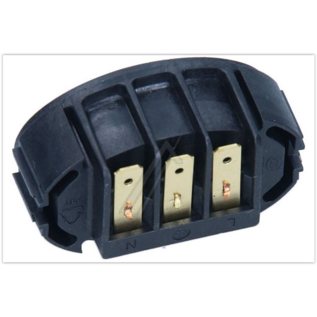 Prise 3 poles réservoir eau four vapeur Miele 8219560