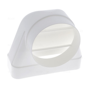 Adaptateur angle femelle/male tubage plat hotte Novy 906405