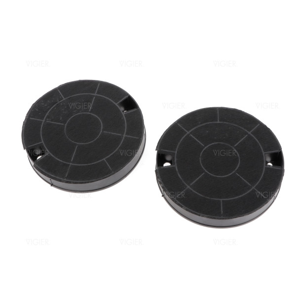 LOT DE 2 FILTRES A CHARBON HOTTE WHIRLPOOL AKR651 AKR956