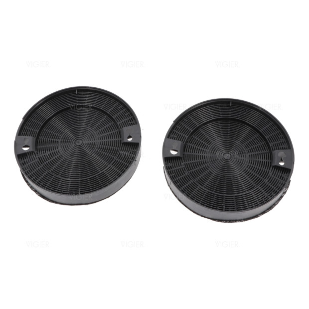 LOT DE 2 FILTRES A CHARBON HOTTE WHIRLPOOL AKR651 AKR956