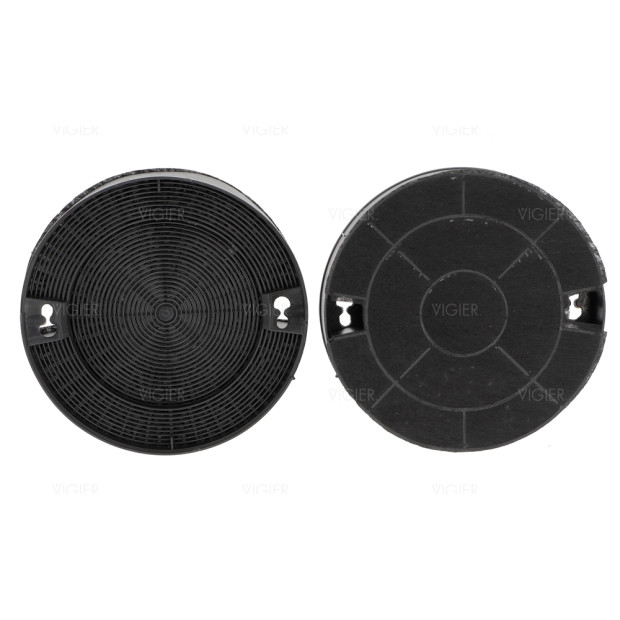 LOT DE 2 FILTRES A CHARBON HOTTE WHIRLPOOL AKR651 AKR956