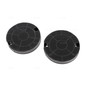 LOT DE 2 FILTRES A CHARBONS HOTTE WHIRLPOOL TYPE 29 190X35MM