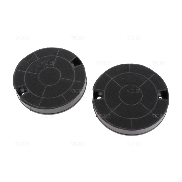 LOT DE 2 FILTRES A CHARBONS HOTTE WHIRLPOOL TYPE 29 190X35MM