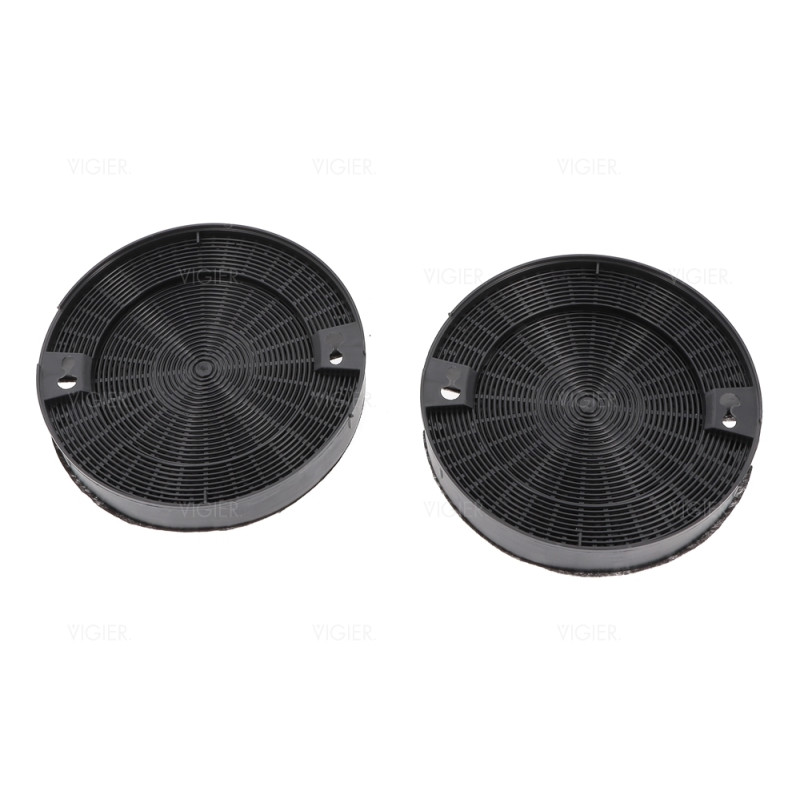 LOT DE 2 FILTRES A CHARBONS HOTTE WHIRLPOOL TYPE 29 190X35MM