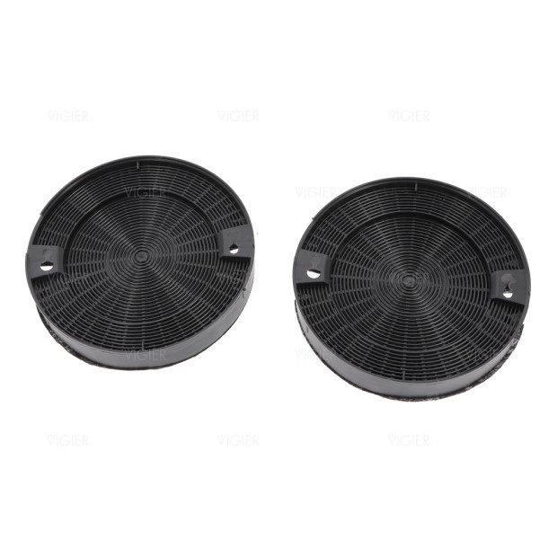 LOT DE 2 FILTRES A CHARBONS HOTTE WHIRLPOOL TYPE 29 190X35MM