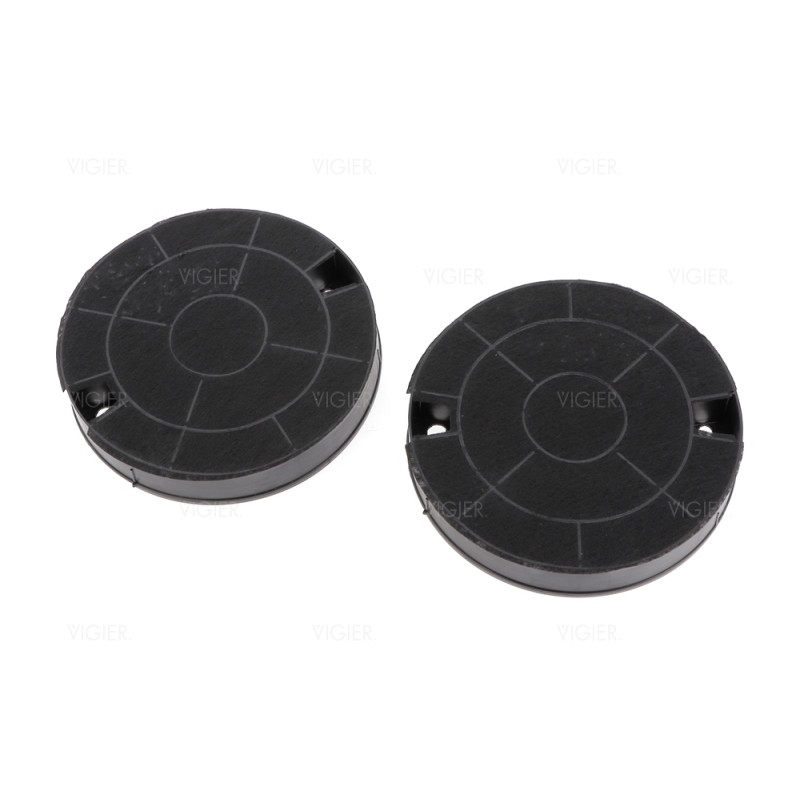 Lot de 2 filtres à charbon pour hotte Smeg KITFC29