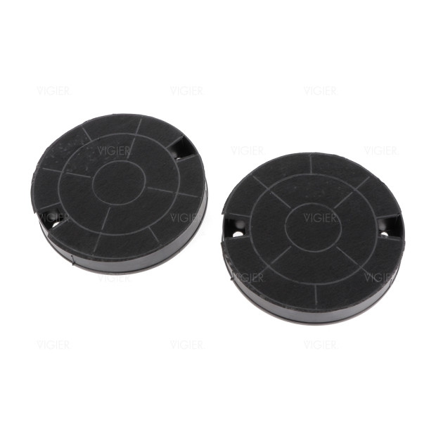 Lot de 2 filtres à charbon pour hotte Smeg KITFC29