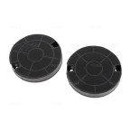 Lot de 2 filtres à charbon pour hotte Smeg KITFC29