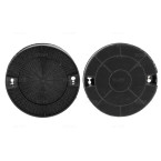 Lot de 2 filtres à charbon pour hotte Smeg KITFC29