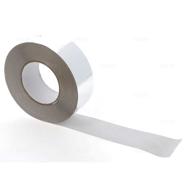 Rouleau de 50m ruban adhesif aluminium pour gaines hotte