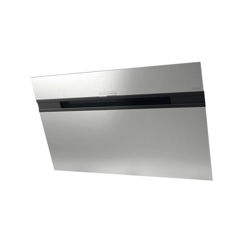 Hotte murale inclinée inox 90cm Elica StripeLux PRF0100993C