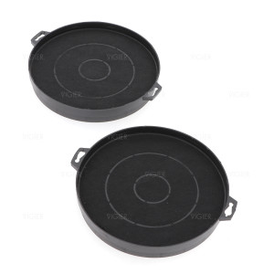 LOT DE 2 FILTRES A CHARBON HOTTE DIAMETRE 210MM