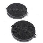 LOT DE 2 FILTRES A CHARBONS DIAMETRE 210MM FAC539 C0090822