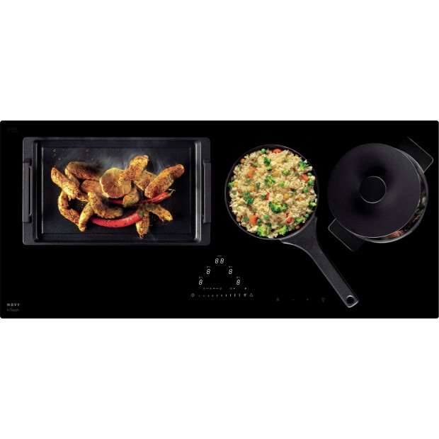 Plaque Induction panoramique 90cm, 4 zones, Gamme PRO 1777