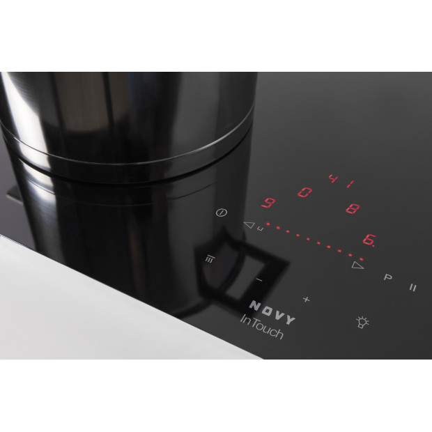 Plaque 3 foyers induction panoramique 6700W Novy 1757/2
