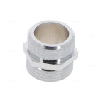 RACCORD MAMELON METAL 20X27 MALE/MALE