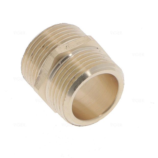 RACCORD MAMELON METAL 20X27 MALE/MALE