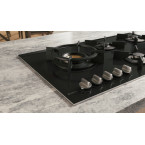 Plaque 90cm 5 gaz wok bruleur volcan fusion Asko