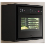 Four combiné vapeur 53 litres, cavité Inox. Verre noir
