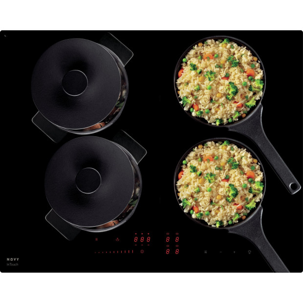 Table induction Power, 4 foyers Novy 65cm