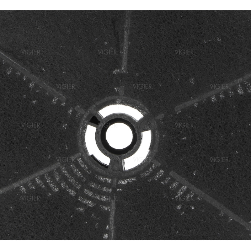 Lot de 2 filtres à charbon d'origine pour hotte Airlux Glem