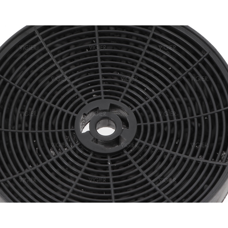 Lot de 2 filtres à charbon d'origine pour hotte Airlux Glem